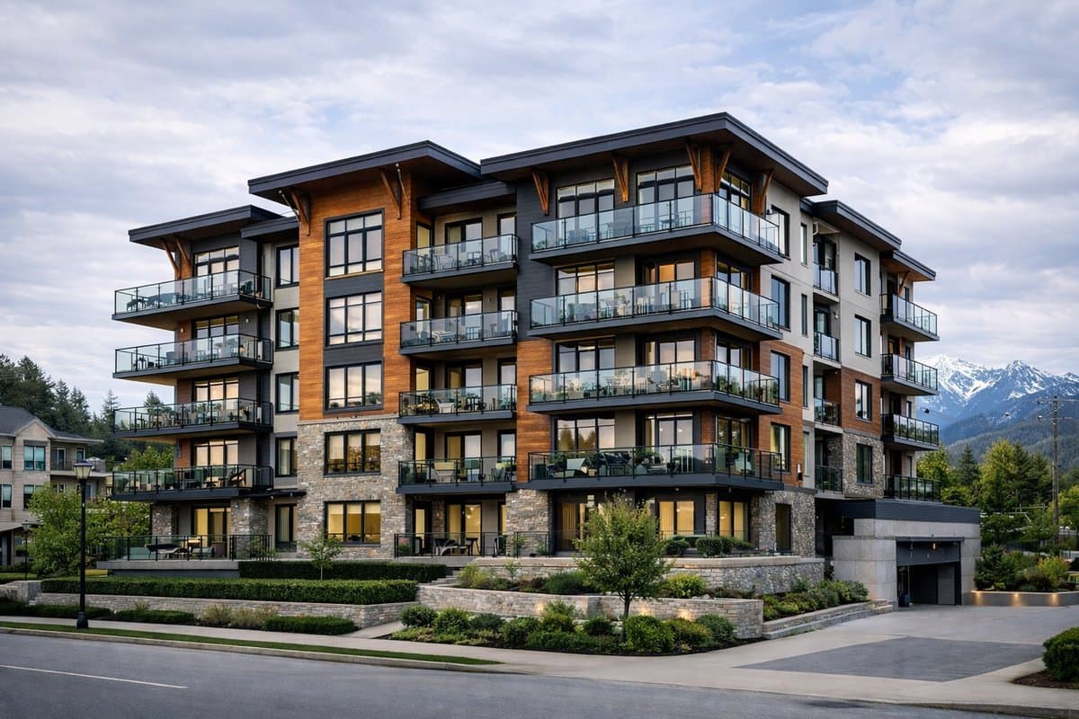 A British Columbia strata residential building